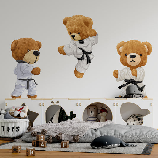 Martial Artists Teddy Bears