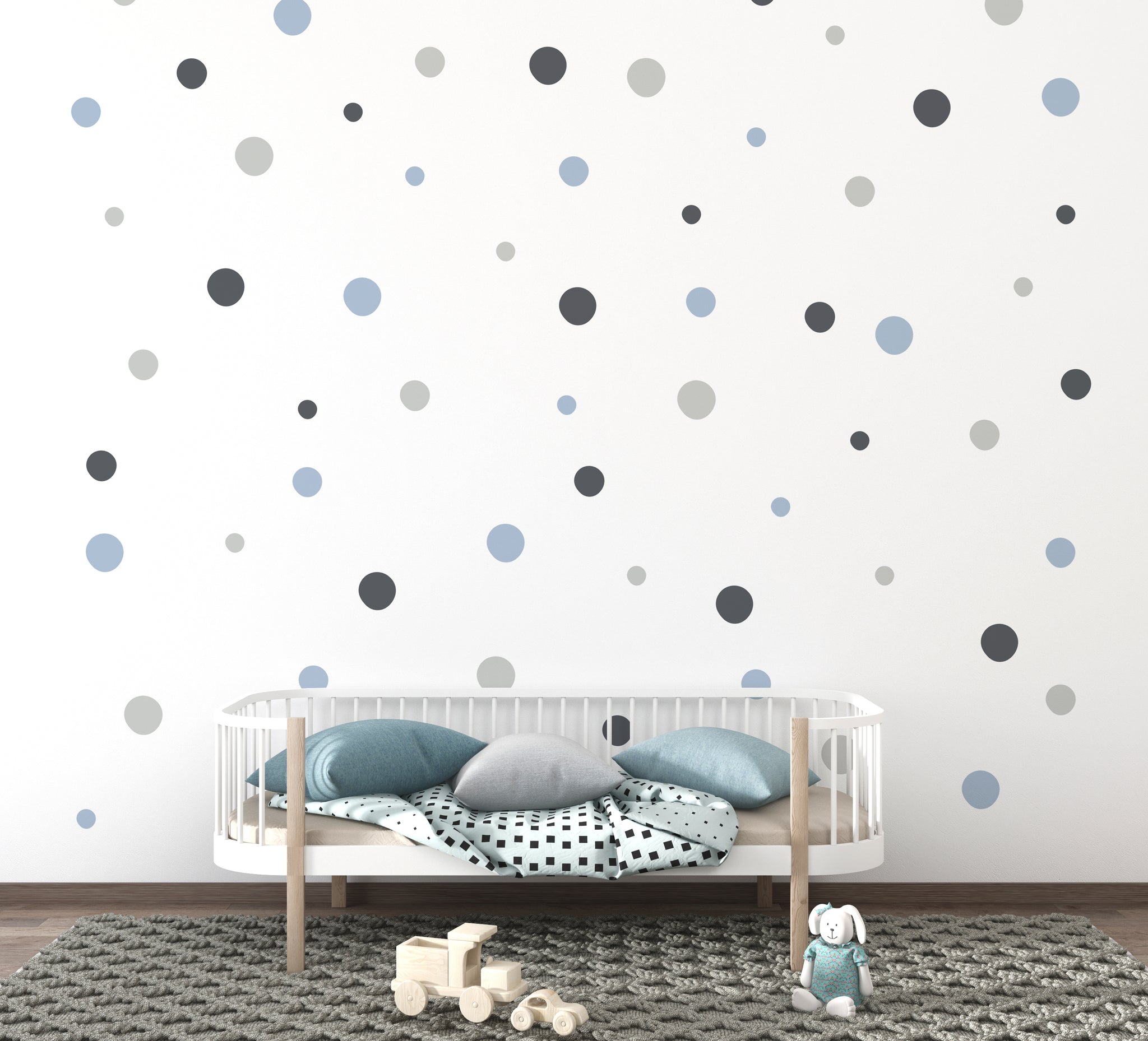 Polka Dots Interior Wall Decals | NulaLunaCrafts