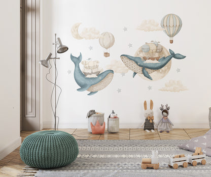 Boho Whales