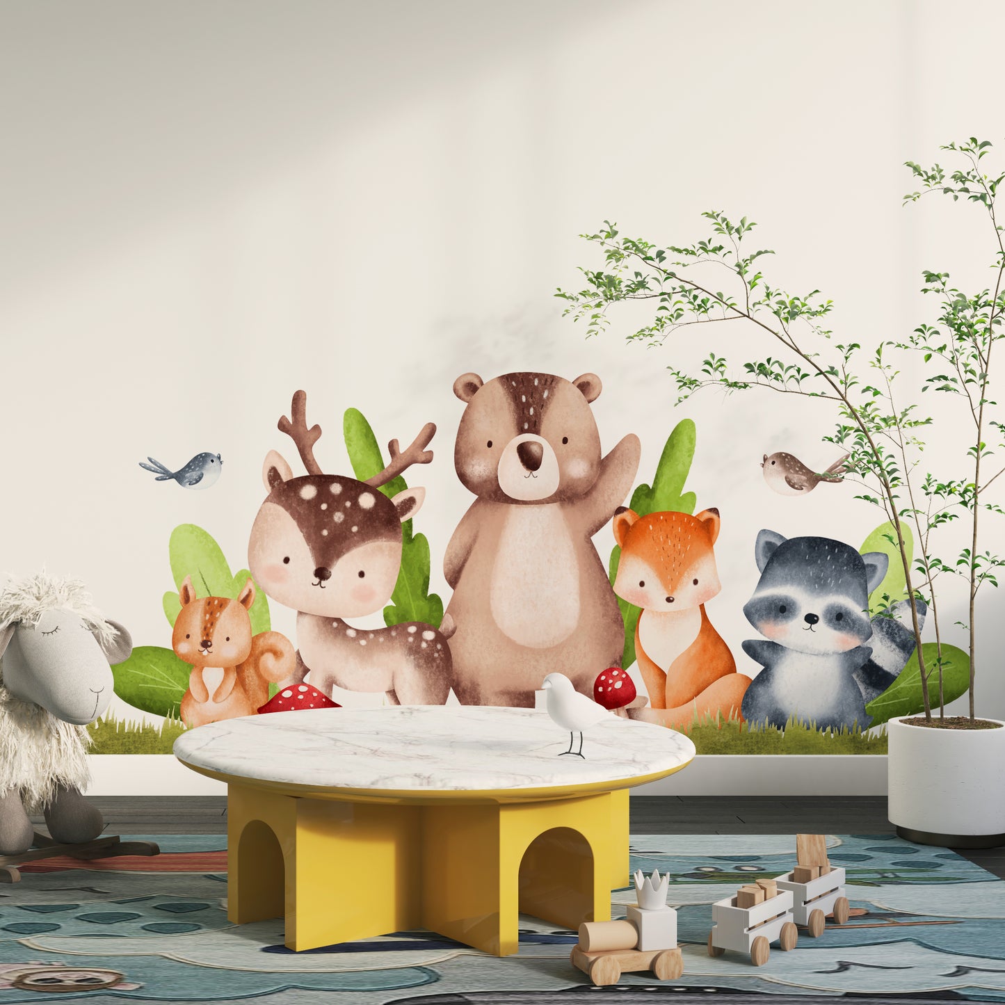 Cute Baby Forest Animals