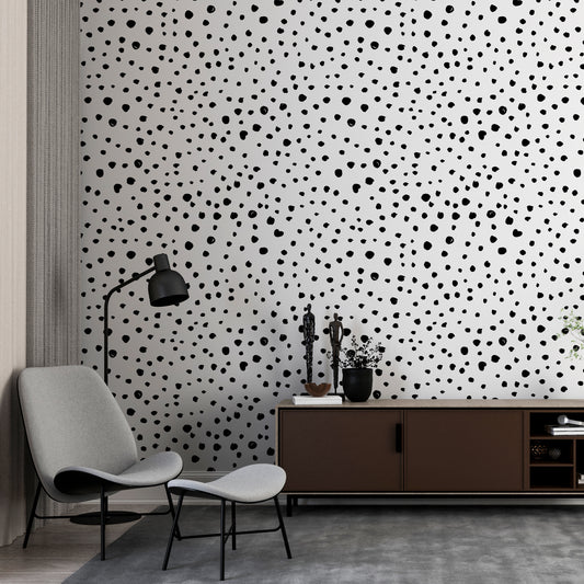 Black Dots Wallpaper