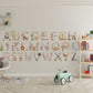 Pastel Letters with Animals
