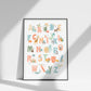 Colorful Alphabet Poster