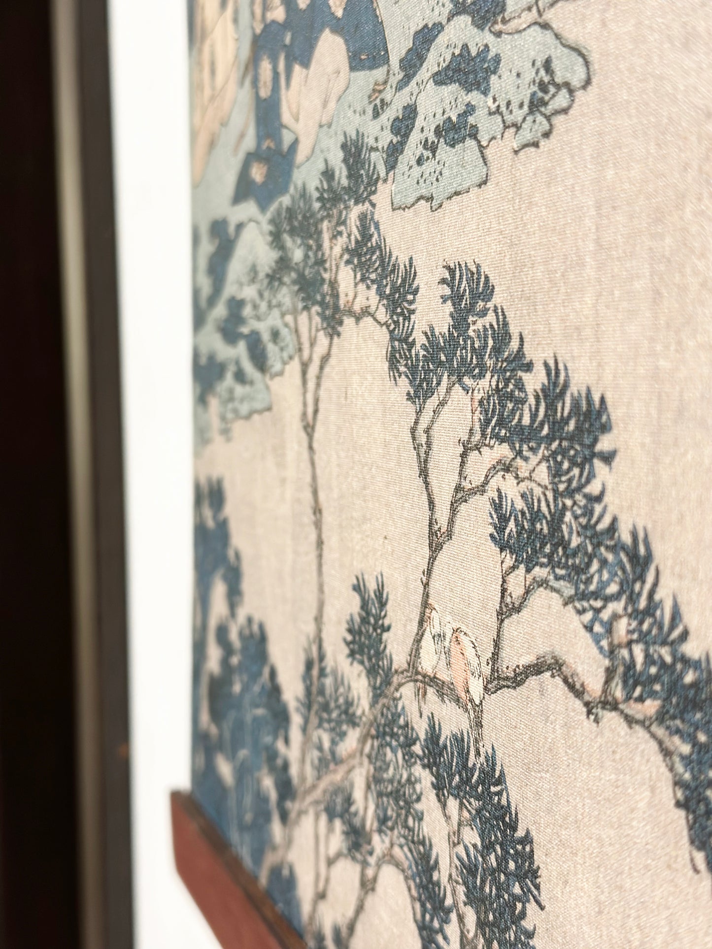 Japanese Primate Textile Wall Art