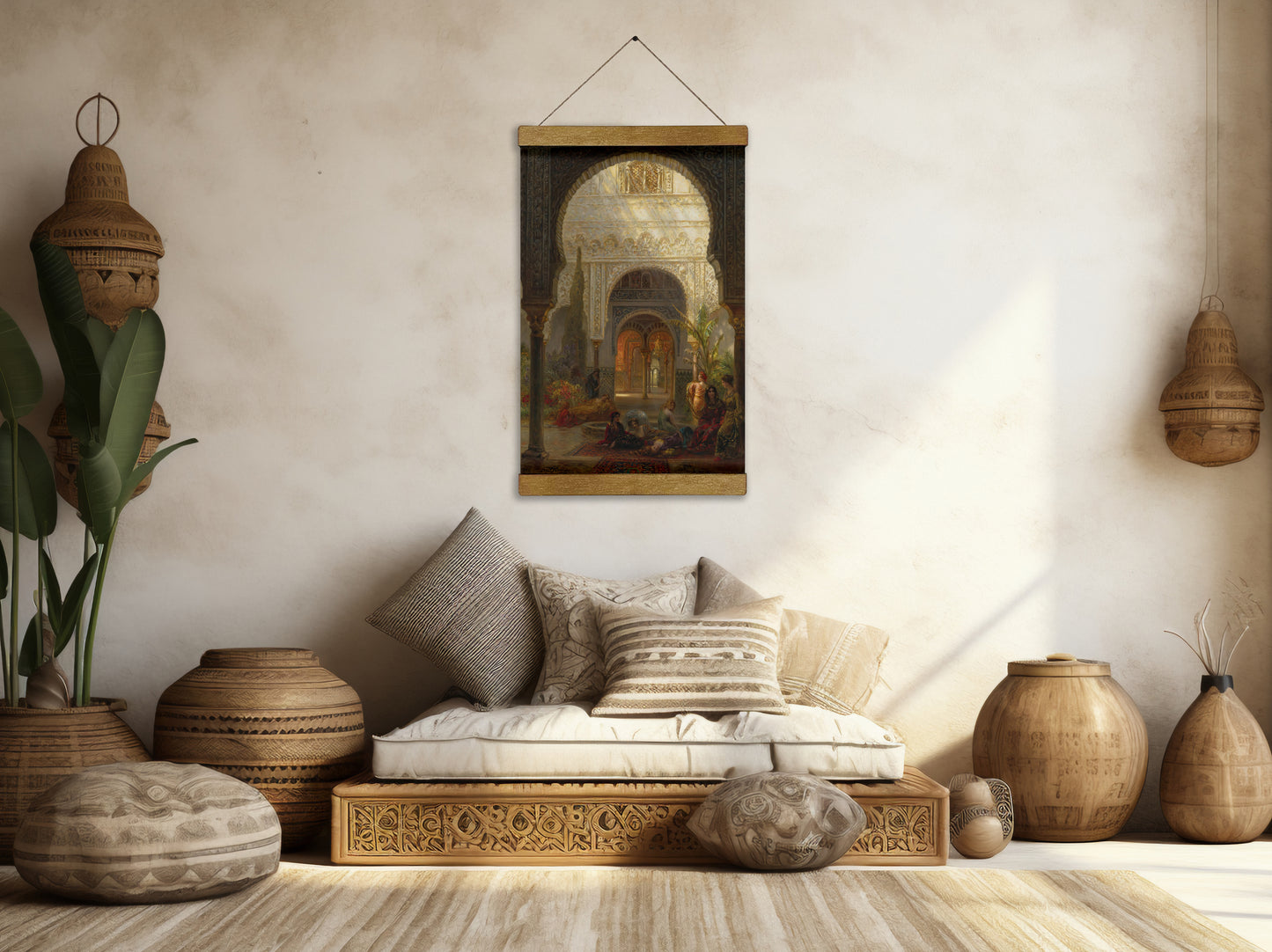 Alluring East Textile Wall Art