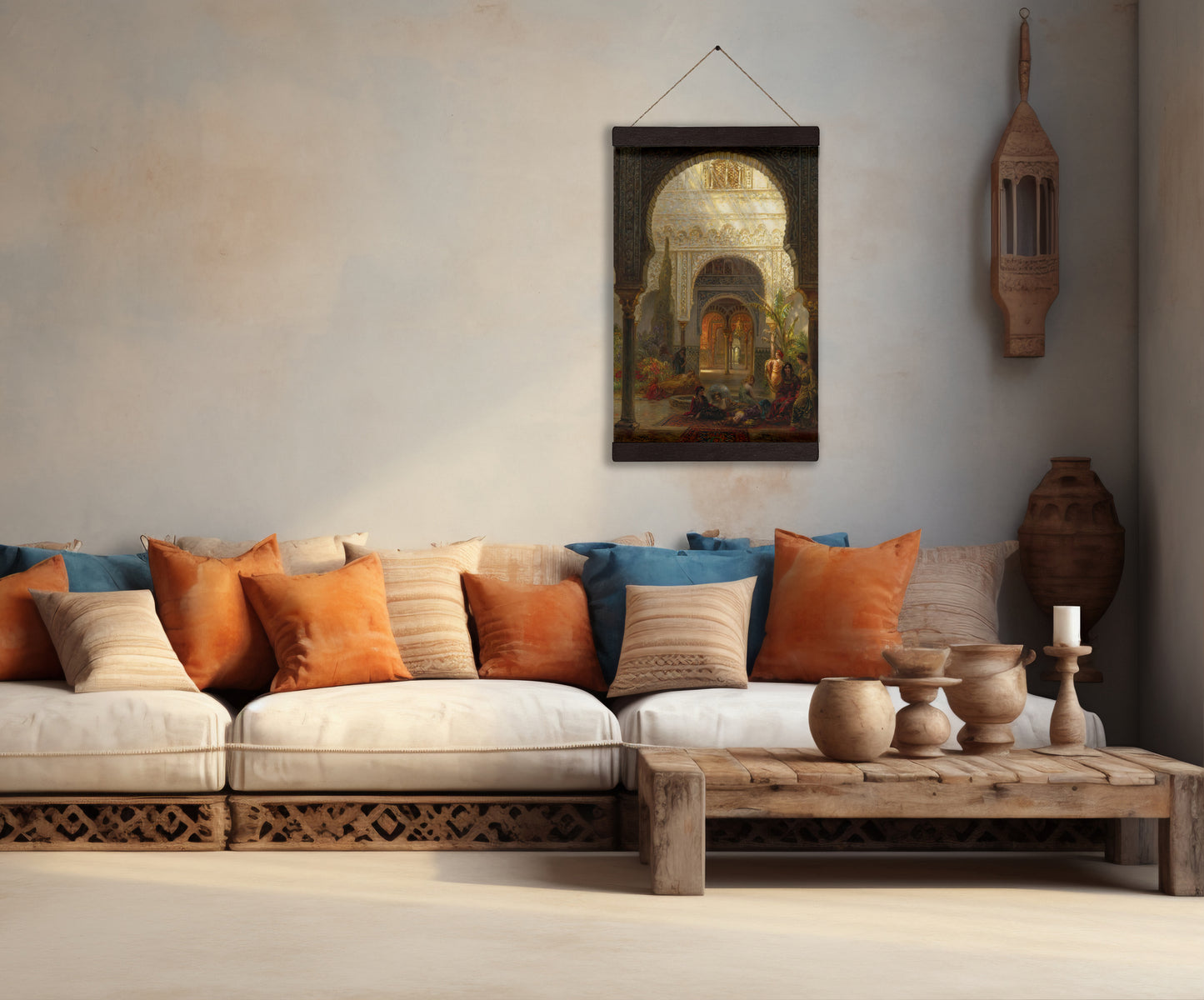Alluring East Textile Wall Art