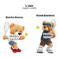 Teddy Bears Tennis Players