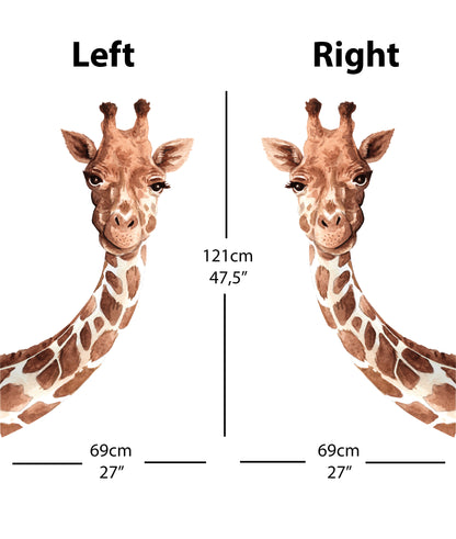 Glurende giraffe