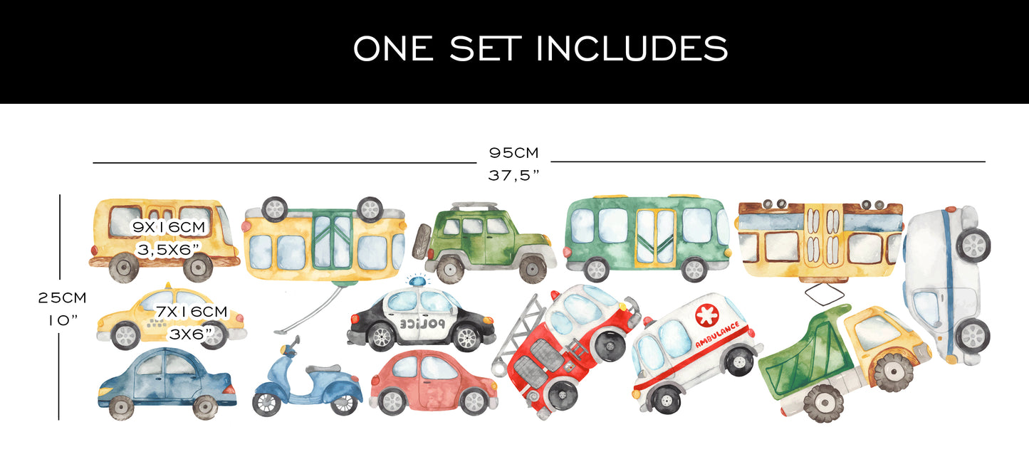 Urban Vehicles Set