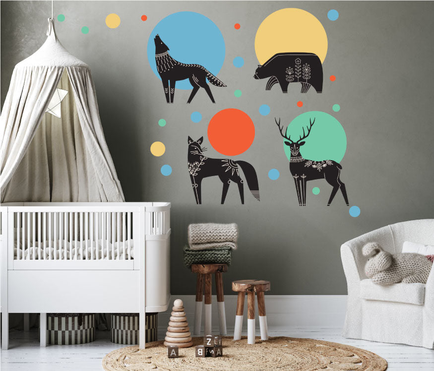 Scandinavian Style Forest Animals