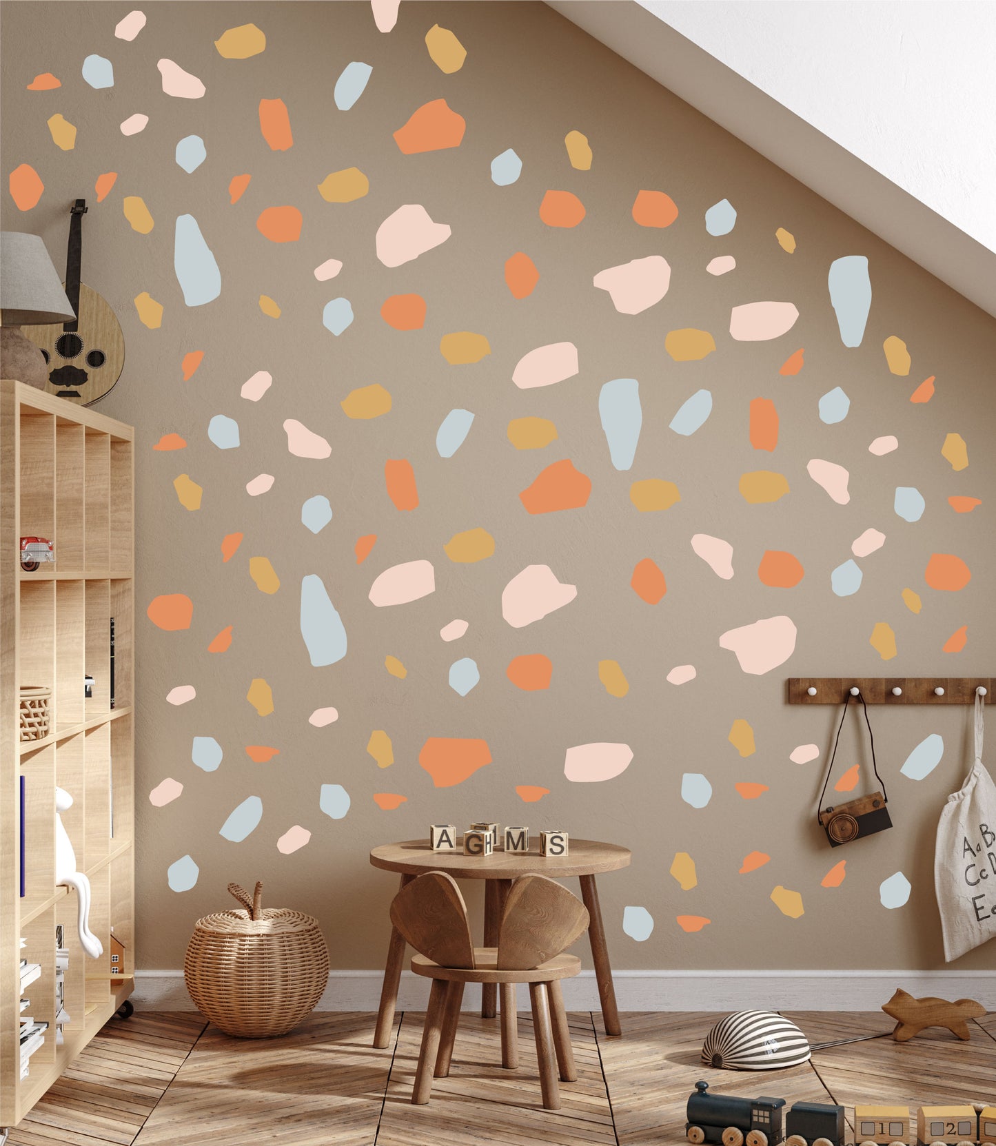 Colorful Shapes - Terrazzo